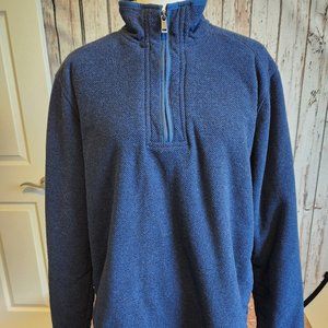 Large Orvis Fleece Sherpa Pull Over